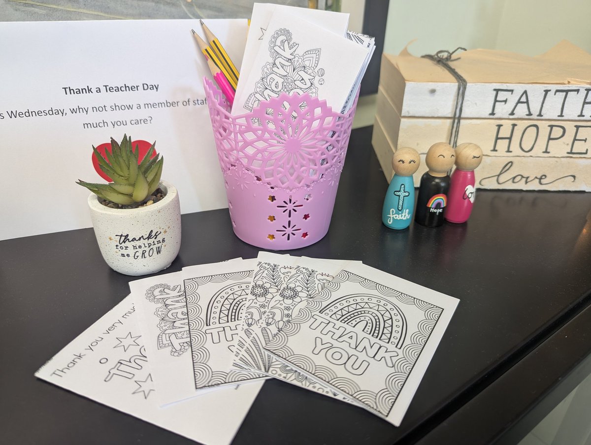 MrsDMorris (@mrsdmorris1) on Twitter photo Thank a Teacher Day is this Wednesday; I wonder if you can spread some joy to a member of staff who has made a difference? #ParishPride <a href="/parishschool1/">Parish CE School</a> Thank a Teacher Day is this Wednesday; I wonder if you can spread some joy to a member of staff who has made a difference? #ParishPride <a href="/parishschool1/">Parish CE School</a>