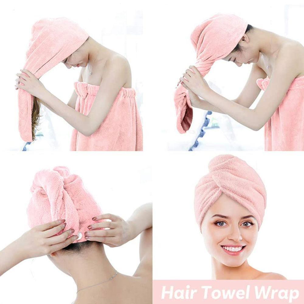 UnicunShop's tweet photo. Say goodbye to soggy towel heads 👋 Our Quick Dry Hair Wrap Towel dries your hair faster & protects it from frizz! No more wobbling or waiting around. Get yours here: https://t.co/GNwAY7LqV3 #haircare #beautyhacks #quickdry 💦✨ https://t.co/lJj6R8Jcju