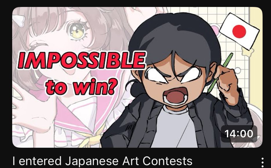 plushelisa's tweet image. Made a video about my experience with Japanese Art Contests ๐ซฃ
Go check it out (or else ๐ก๐น)
youtu.be/XljjS9xY2FM?siโฆ