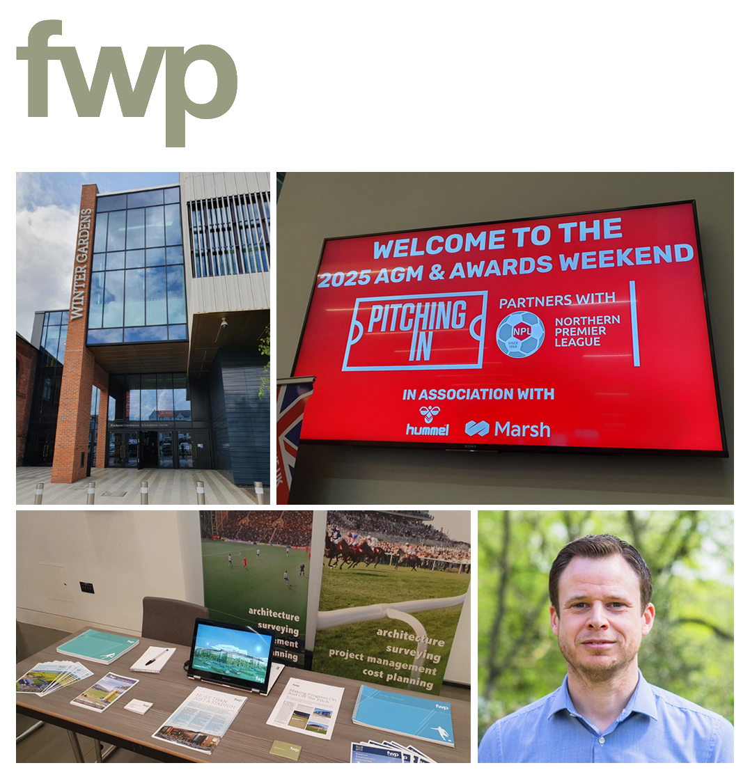 fwp (@fwpgroup) on Twitter photo Richard from <a href="/FWPGroup/">fwp</a> was at the renowned <a href="/WGBpl/">Winter Gardens BPL</a> in Blackpool on Saturday for the <a href="/NorthernPremLge/">The Pitching In Northern Premier League</a> showcase, AGM, and awards ceremony. Richard from <a href="/FWPGroup/">fwp</a> was at the renowned <a href="/WGBpl/">Winter Gardens BPL</a> in Blackpool on Saturday for the <a href="/NorthernPremLge/">The Pitching In Northern Premier League</a> showcase, AGM, and awards ceremony.