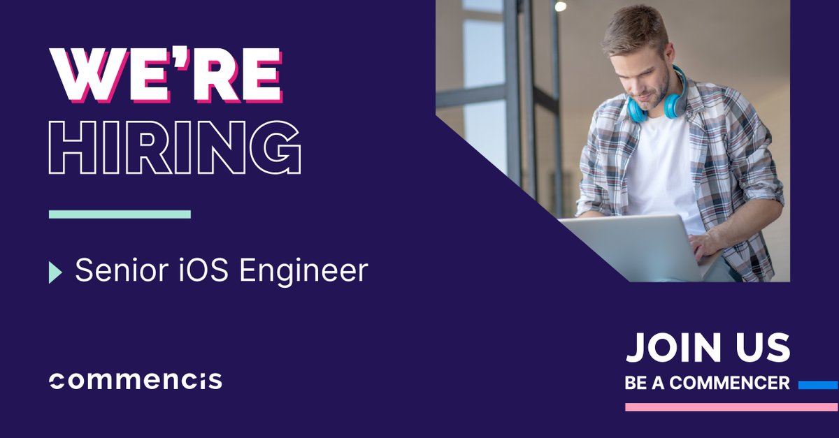 We’re looking for a Senior iOS Engineer to help build scalable, secure, and user-focused mobile products.

If you're curious, collaborative, and always thinking ahead, join us and be a Commencer. 👉  commencis.com/careers/senior…

#SenioriOS #MobileDevelopment #TechJobs #Commencis
