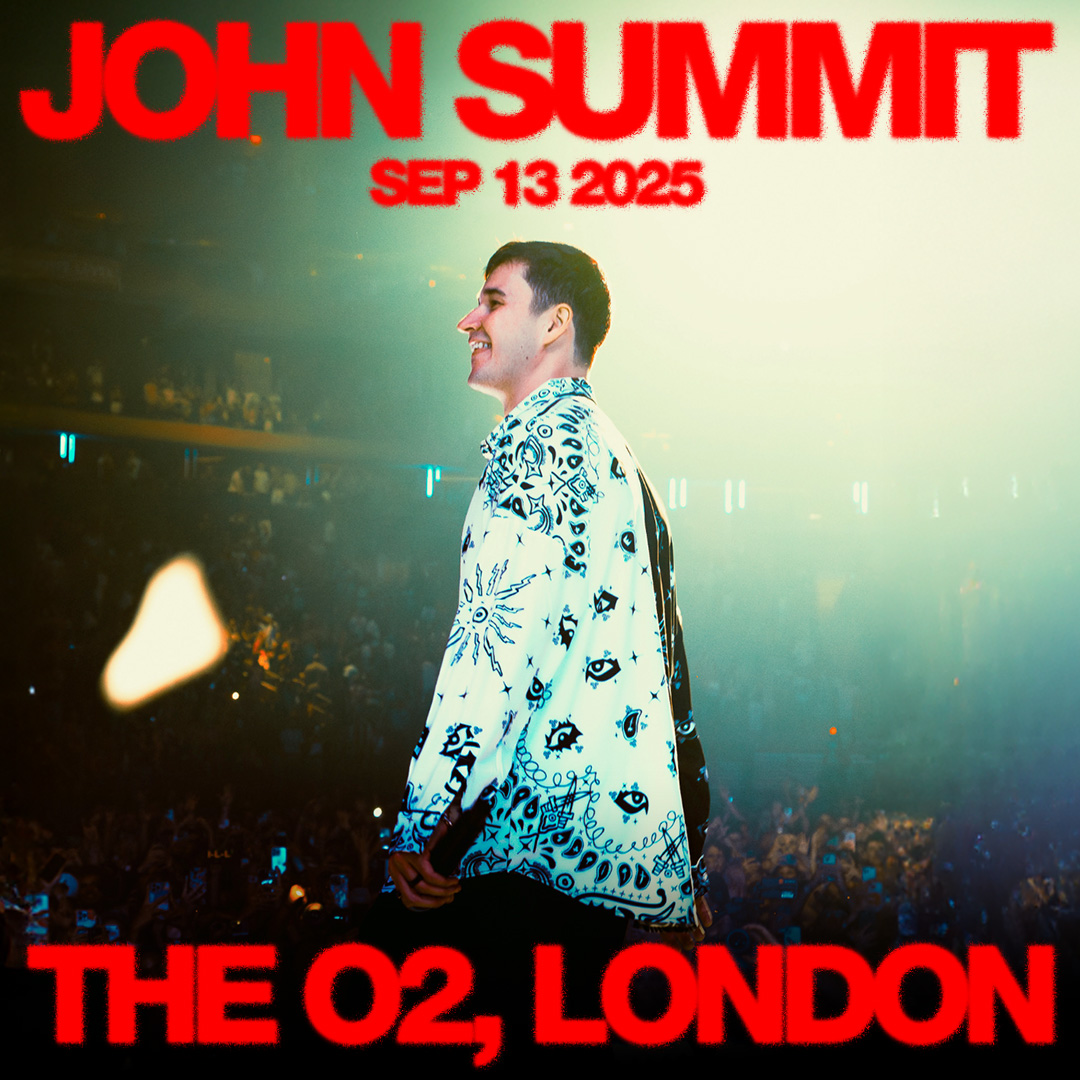 .<a href="/johnsummit/">John Summit</a> has announced his biggest UK show to date at the iconic <a href="/TheO2/">The O2</a>, London! Tickets on sale now!
🎟: bit.ly/43ILyne