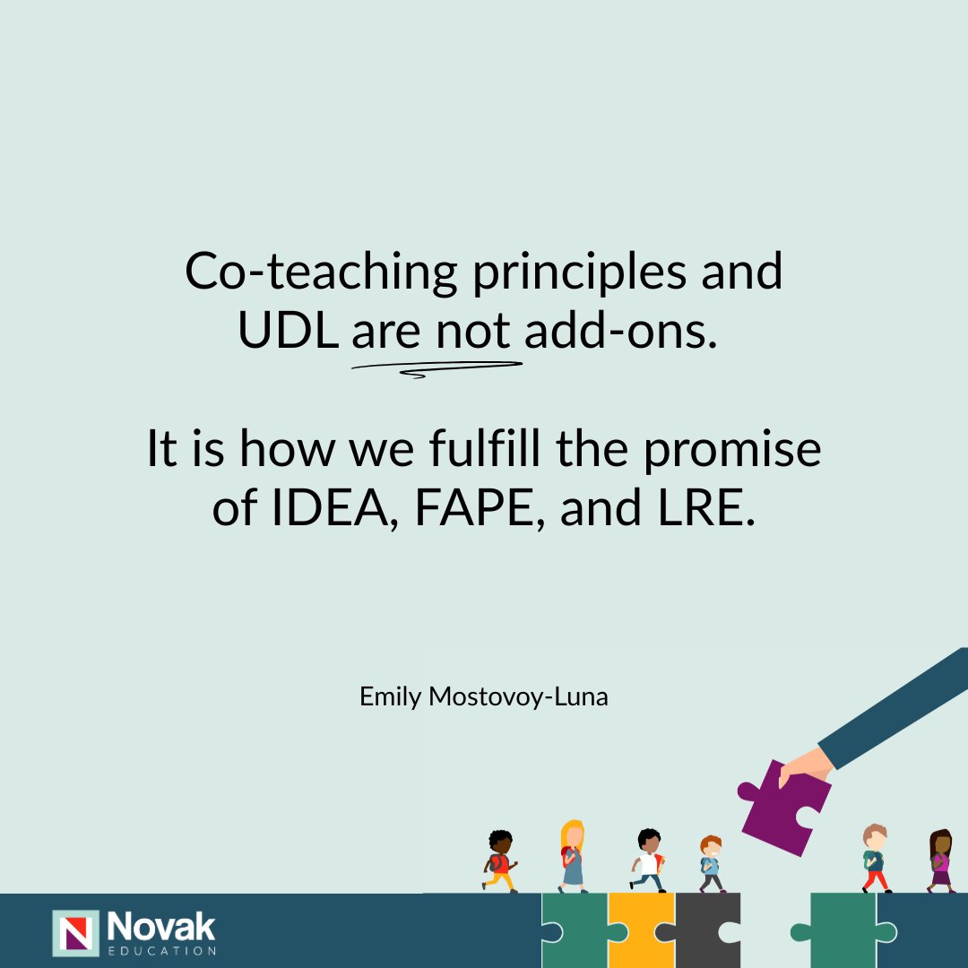 We don’t need to feel like we have to work in isolation or that we need to overhaul our current teaching practices. 

We can start small - one flexible adjustment at a time.

Here are 5 Tips for implementing UDL to support LREs and all learners hubs.la/Q03rVRFN0