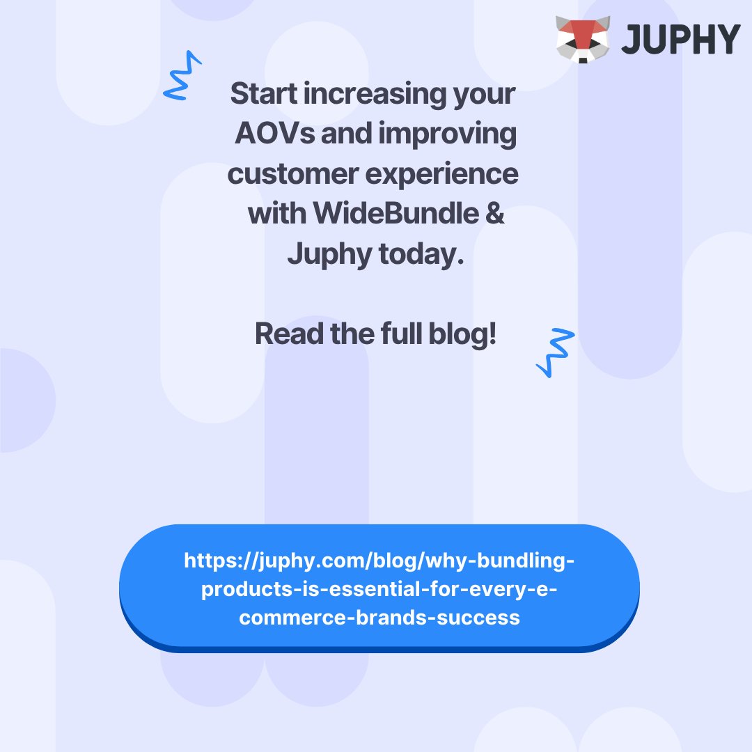 🔥 Want to boost sales &amp; wow customers?
🎁 Product bundling helps increase AOV &amp; simplify shopping! See how <a href="/widebundle/">WideBundle</a> + Juphy’s AI recommend bundles that turn browsers into buyers: juphy.com/blog/why-bundl…
#boostsales #ecommerce #productbundles #WideBundle #Juphy #smartselling