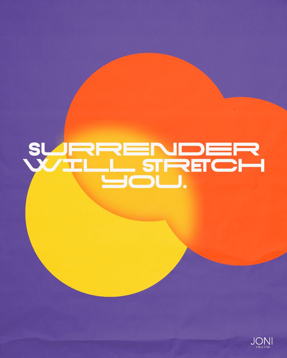 Surrender requires us to humble ourselves before the Lord and depend on God alone. It's through the stretching that we learn to partner with the Holy Spirit in prayer, listen to His voice, and step into what the Lord has for us to walk in. Ask the Lord today to show you what