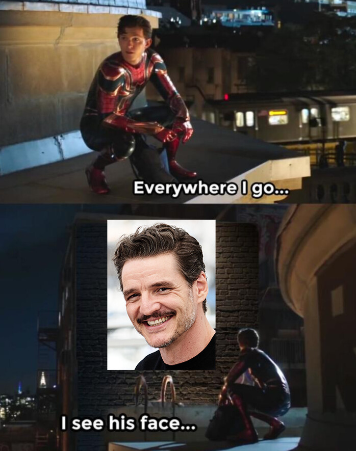 Pedro Pascal is everywhere .... and we like it 🧐