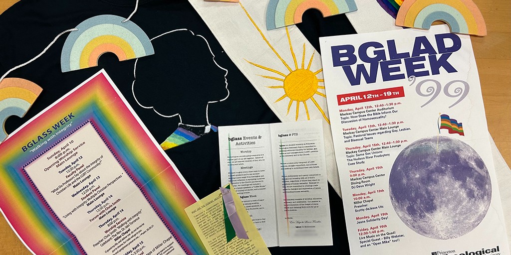 PTSLibrary's tweet image. The David Wall Collection &amp;amp; material from GSAS are available for research @ptseminary by appt. Visit ptsem.edu/library/collec… for more info. Special thanks to recently graduated Dana Calhoun for processing this material. #GSAS #BGLASS #history #archives #PrideMonth #WrightLibrary