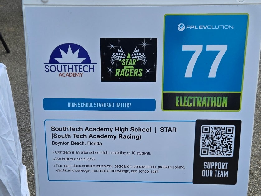 #SouthTechAcademy Automotive Technology students built an electric car and competed at the #FPL #Electrathon race at Miami-Homestead Speedway. #southtechgold🥇
wpbf.com/article/florid…