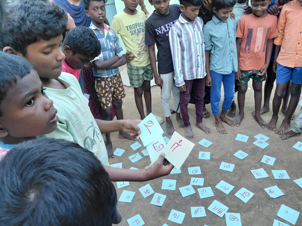 <a href="/UNOPS/">UNOPS</a> conducted #Jaldoot program in Melaramanathi village, TN. Activities involved interactive cross words, snake &amp; ladder games etc for discussions on safe water, water management, personal hygiene and Rainwater Harvesting in children. <a href="/DenmarkinIndia/">Rasmus Abildgaard Kristensen</a> <a href="/UNinIndia/">United Nations in India</a> <a href="/jaljeevan_/">Jal Jeevan Mission- #JalJeevanMission #HarGharJal</a>
