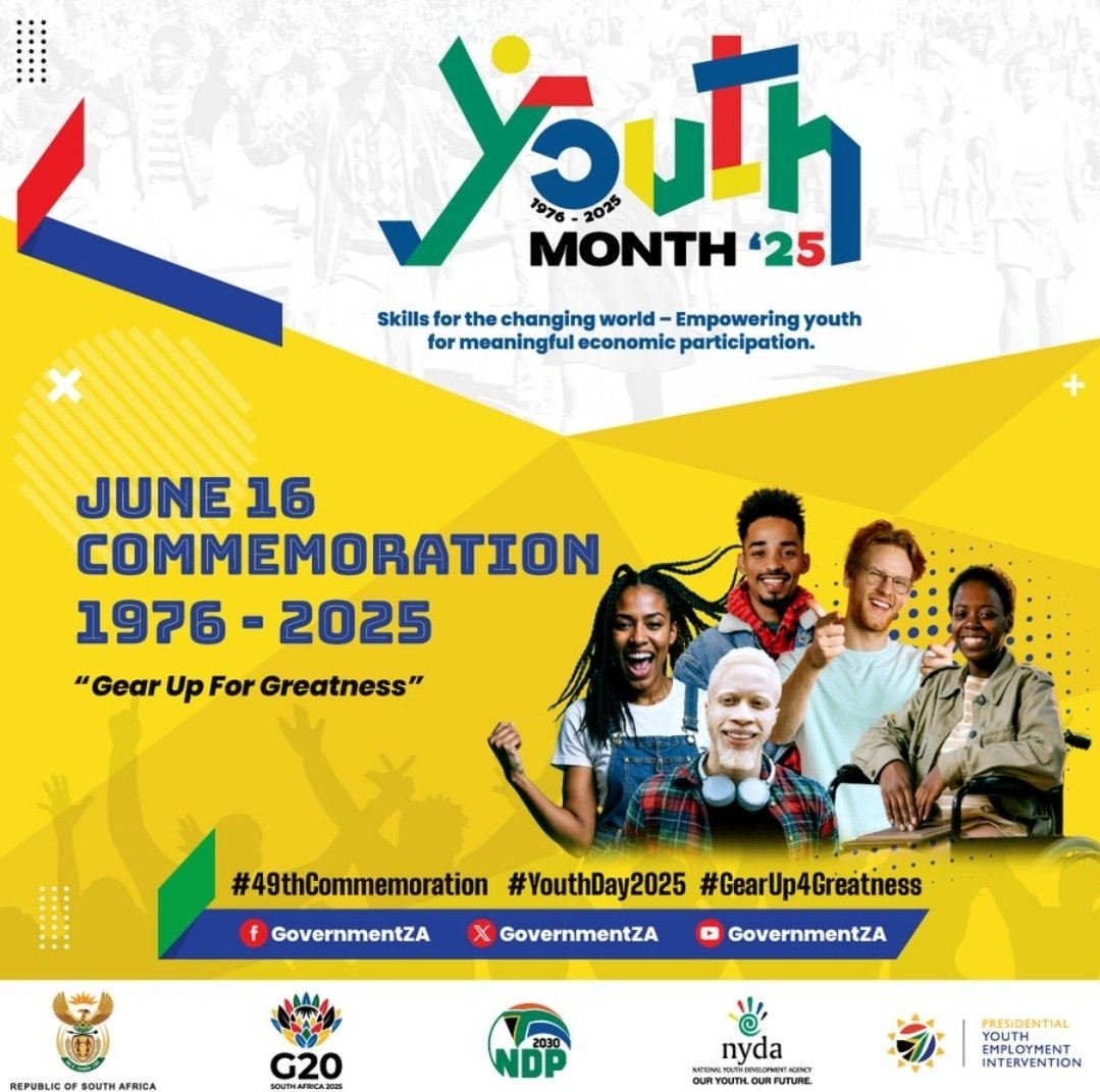 We remain dedicated to a continuous effort to advocate for youth development &amp; ensure their meaningful participation in achieving the NDP.We emphasise the importance of empowering young people to become agents of change &amp; actively contribute to a sustainable future. We win united