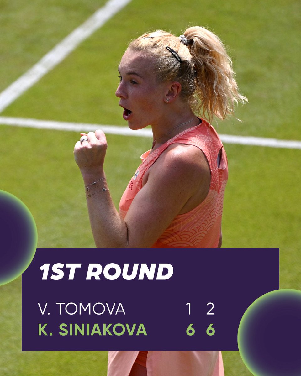 berlin_tennis's tweet image. Qualifier Katerina #Siniakova makes it into round 2!