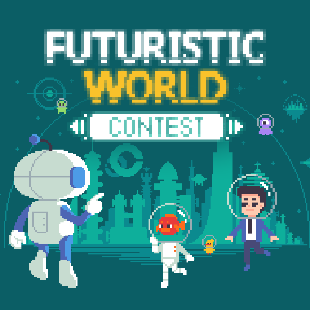 pixil_art's tweet photo. 🤖 Unleash your creativity and imagine a futuristic world. Whether it's high-tech cities or otherworldly landscapes, showcase your vision of tomorrow! 🚀🌌

Ready to take center stage? Let your art speak for the future.

🥇 1st place: $300 Gift Card 🥈 2nd place: Tuyya Graphics Drawing Tablet 🥉 3rd place: Huion Inspiroy H640P

Get started: https://t.co/EWW6AFsov9 👈👈

#pixilart #pixelart #ArtContest #FuturisticWorld #CreativeImagination #FutureVision