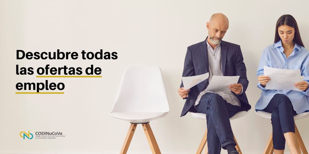 ¿Eres dietista-nutricionista y buscas nuevas oportunidades laborales? 🍊🍉

En nuestra web las personas colegiadas tienen a su disposición ofertas de empleo para contratación o como colaboración con autónomo 👇🏼👇🏼

codinucova.es/empleo