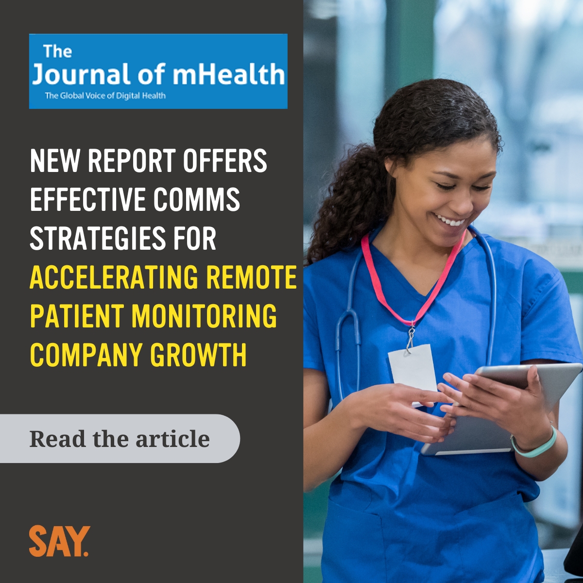 Say Communications tweet media