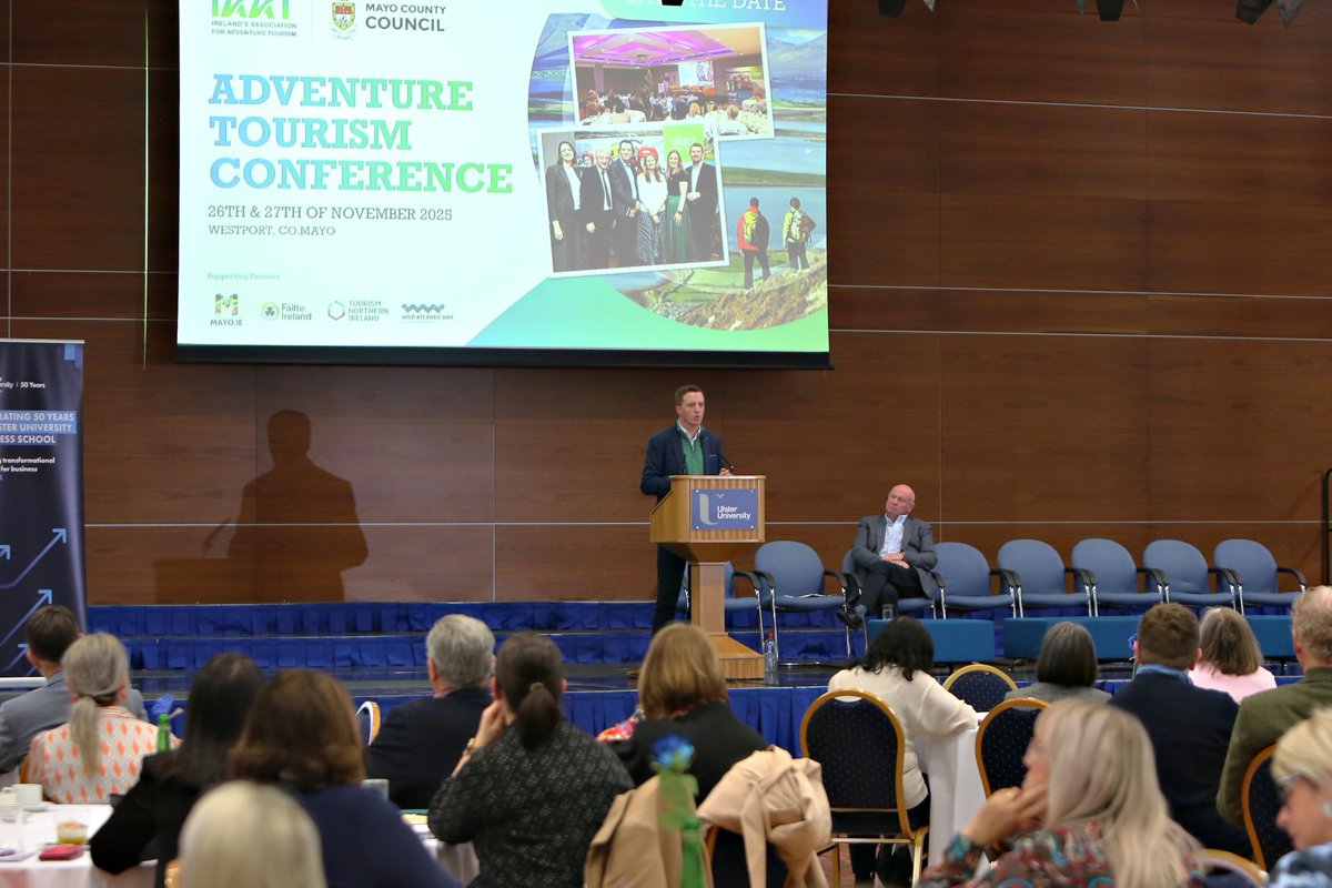 Brendan Kenny (@brendankennyyy) on Twitter photo Another excellent Tourism Summit at <a href="/UlsterUni/">Ulster University</a> in Coleraine 👏🏽
Thanks to Dr Peter Bolan, Robert McKenna and the team for inviting me to speak. It was a real pleasure to meet such an engaging group!!
#TourismTogether Another excellent Tourism Summit at <a href="/UlsterUni/">Ulster University</a> in Coleraine 👏🏽
Thanks to Dr Peter Bolan, Robert McKenna and the team for inviting me to speak. It was a real pleasure to meet such an engaging group!!
#TourismTogether