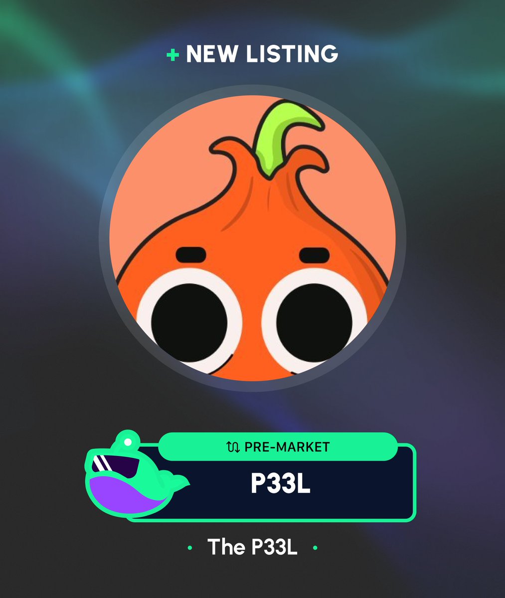 WhalesMarket's tweet image. 🐳 NEW LISTING: $P33L Pre-Market

Whales&apos;re falling for the ONION @thep33l 🧅

pro.whales.market/pre/BNB%20Chai…