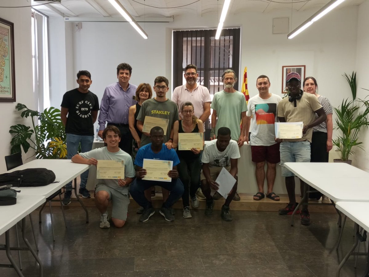 CCPriorat's tweet image. Èxit del curs de fusteria del Priorat 

Fins a 10 alumnes han participat d’aquesta formació que pretén incentivar el relleu generacional en els oficis tradicionals

priorat.cat/actualitat/exi…