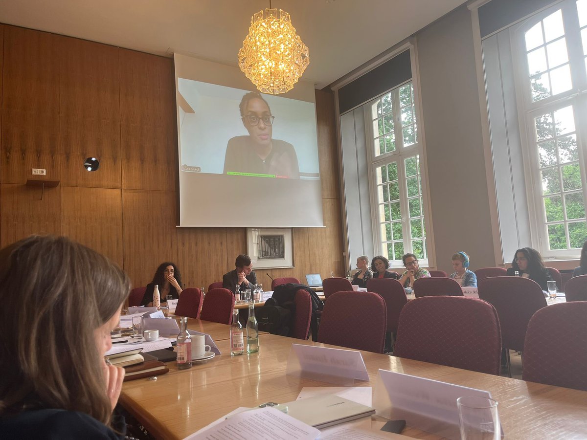 Delighted to virtually participate in the Symposium on Intersectionality &amp; International Criminal Justice. I shared my thoughts on Intersectionality of the Individual in the Law &amp; Practice of the ICJ, inspired by my new book (yusrasuedi.com/book). Thanks for the invitation!