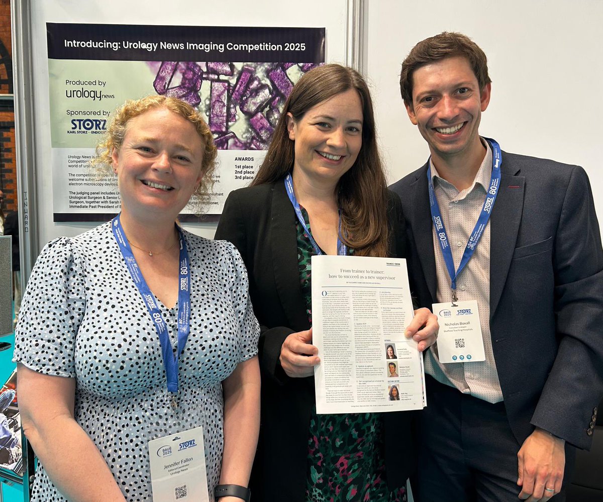 Urology News (@uro_news) on Twitter photo Great to catch up with <a href="/NephrogeNick/">Nicholas Boxall</a> and <a href="/suzanne_dunk/">Suzanne Dunk</a> who wrote a fantastic article in our most recent issue on how to manage the transition from trainee to trainer.
urologynews.uk.com/education/trai… Great to catch up with <a href="/NephrogeNick/">Nicholas Boxall</a> and <a href="/suzanne_dunk/">Suzanne Dunk</a> who wrote a fantastic article in our most recent issue on how to manage the transition from trainee to trainer.
urologynews.uk.com/education/trai…