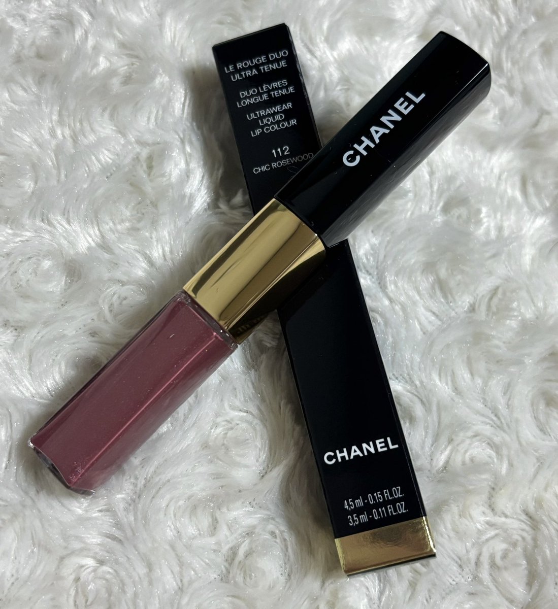 CHANEL 購入品 #シャネル ル ルージュ デュオ ウルトラ トゥニュ 112