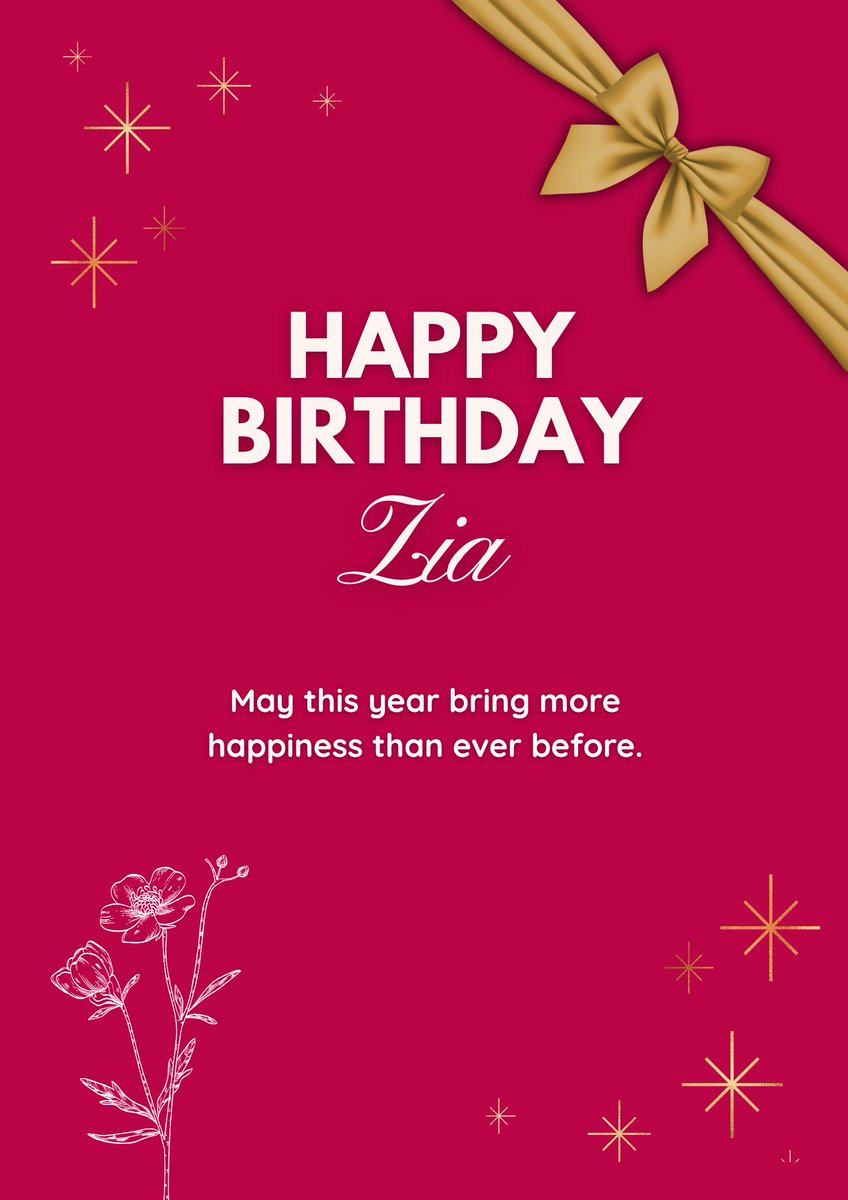 𝐇𝐚𝐩𝐩𝐲 𝐁𝐢𝐫𝐭𝐡𝐝𝐚𝐲 💝
<a href="/Zia_Views/">Zєє 🇵🇰</a>

Wishing you a year full of love, laughter, and everything your heart desires. 🎉🎂💫