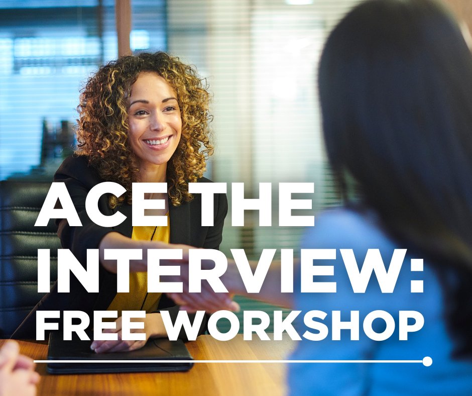 MiWorksSW's tweet image. 🎤 Interviews have changed—and we’ll help you keep up!

Join our FREE “Ace the Interview” workshop to prep for in-person &amp;amp; virtual interviews with confidence.

📍 Across SW Michigan
🔗 Details: michiganworkssouthwest.org/events-calendar

#InterviewTips #CareerReady #MichiganWorks