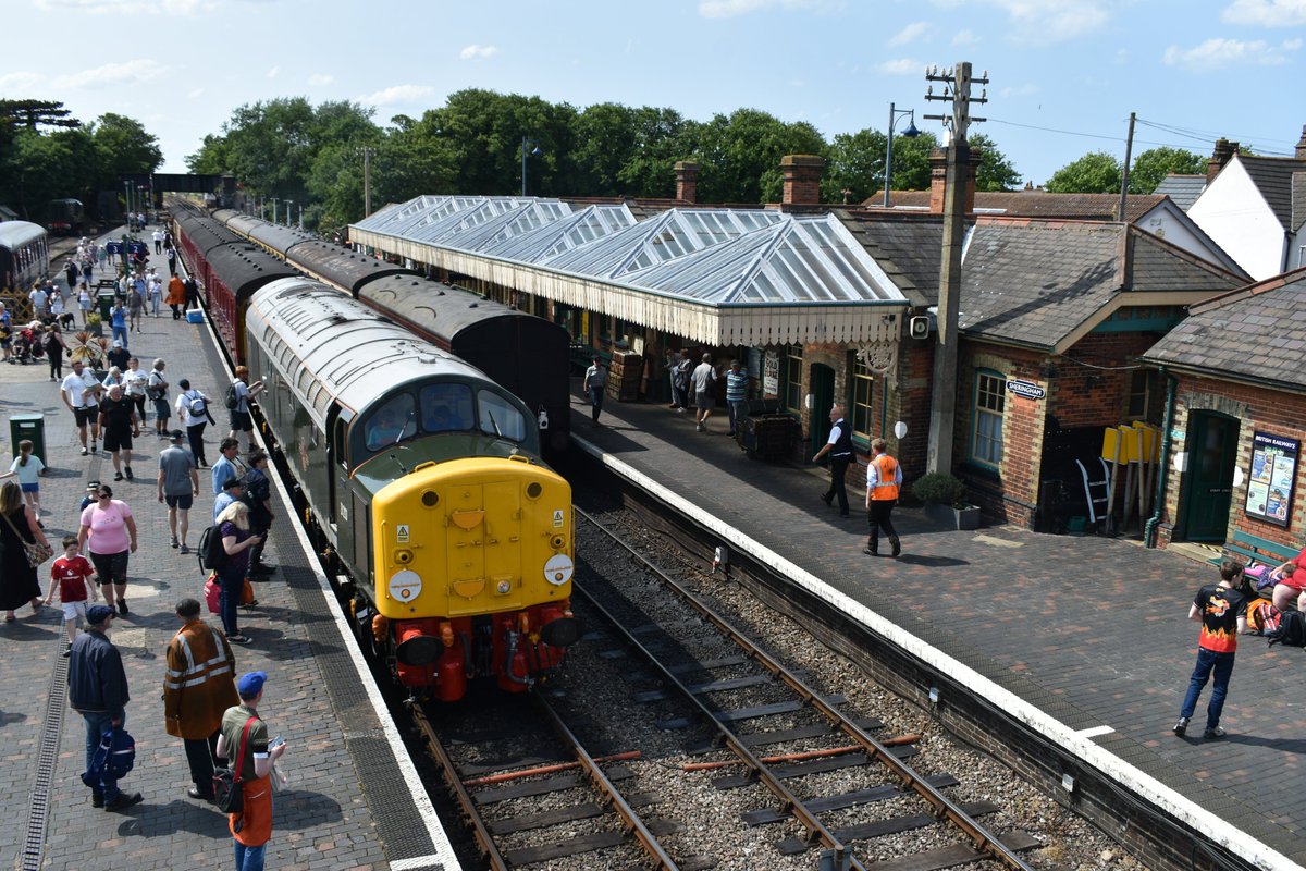 D213 at Sheringham during the recent <a href="/nnrailway/">North Norfolk Rly</a> gala on 14/6/25.