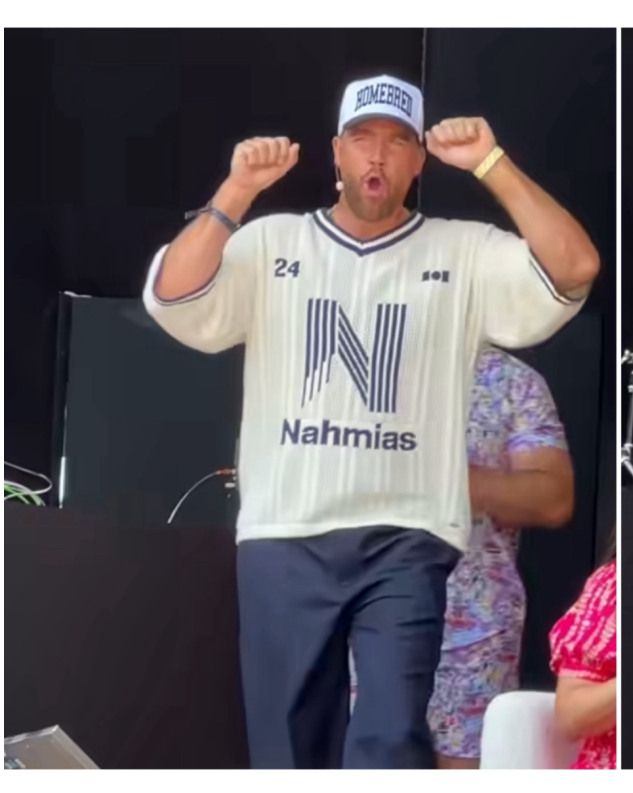 ireneHa20242849's tweet photo. travis kelce 🔥 & jason bring their signature charm to cannes france for amazon port panel at cannes lions festival #TravisKelce #NFL #Amazon #Cannes #Podcast #June16 #NewHeights #Wondery+
more 👇 https://t.co/y356Pmp7JD