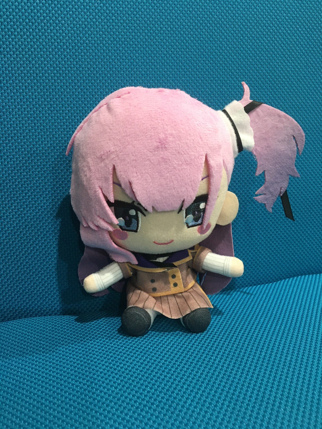 「刀使ノ巫女」　ぬいぐるみ　色紙 お座りポーズの「可奈美」ぬいぐるみがキュートすぎる!!「一番