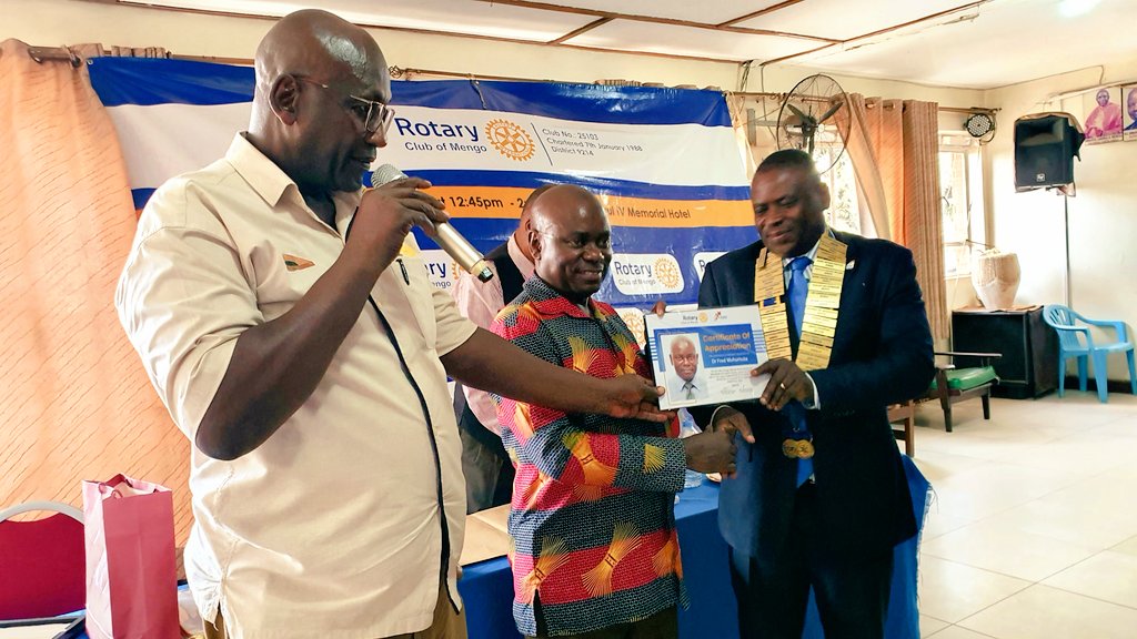 DGEDanielDdam's tweet image. Great fellowship listening in Online from Dr Muhumuza dissecting 2025 FY Budget.
Great thanks to my Rotary Club @RCMengo1988 for always sourcing valuable people to always enlighten us.