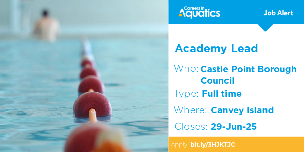 Job Alert | Academy Lead needed at Castle Point Borough Council in Canvey Island.

Closes: 29 June 2025
Apply: bit.ly/3HJKTJC