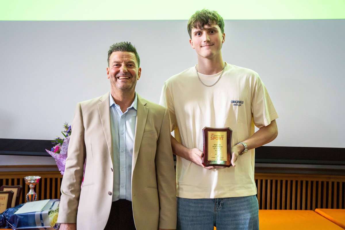 NSCGAoS's tweet image. 🚨Congratulations🚨 well done to the winners of the male Elite &amp;amp; Female Elite sportsperson of the year awards, Josh &amp;amp; Ruby 👏🏼