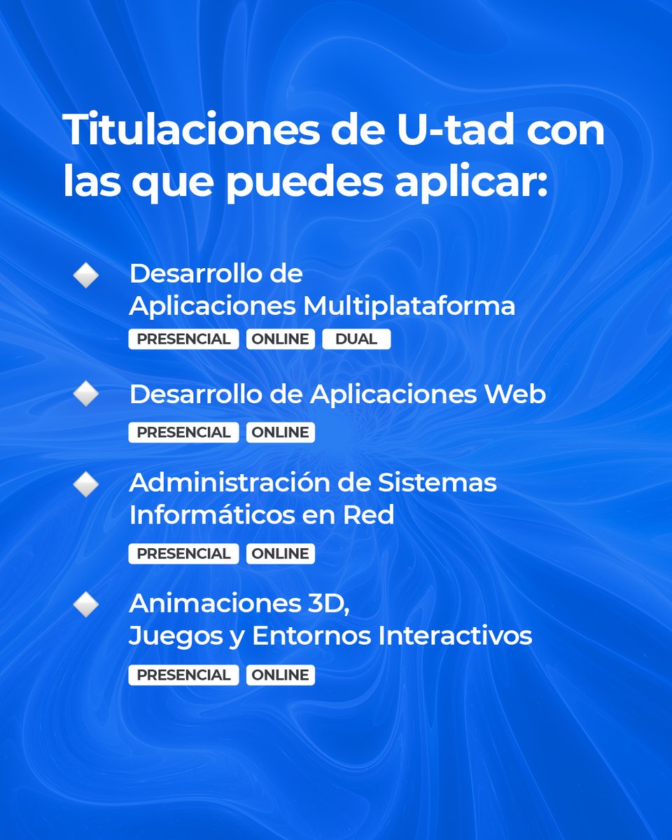 ¡Reserva tu plaza para conseguir tu beca CAM!   

Toda la información aquí 👉 bit.ly/4n2IcTB