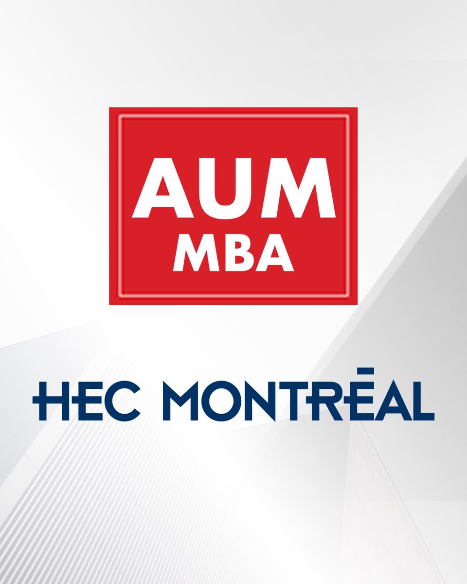 ماجستير إدارة الأعمال من AUM بالتعاون مع جامعة HEC Montréal في كندا 🇨🇦
برنامج يمنحك شهادتين من AUM و من HEC Montréal.🎓

📌 للتقديم، يرجى زيارة الرابط:

aum.edu.kw/english/admiss…

📞 أو التواصل معنا على: 22251400