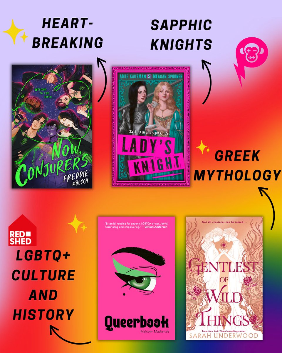 🌈Happy Pride to all book lovers! 
To celebrate we've teamed up with @electricmonkeybooks , and @barringtonstoke to bring you a gorgeous Pride book bundle
 link in our bio! 💫