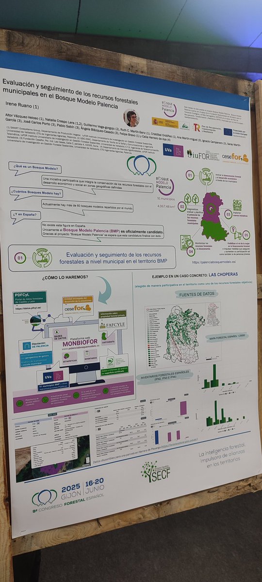 Ruth Martín (@ruthcms) on Twitter photo Y más intervenciones en formato póster. Por un lado la relacionada con el #TFM de #ElisaHerrero. Por otro lado, hablamos de una de las acciones del proyecto <a href="/Proy_BMPalencia/">Proyecto_BMPalencia</a> #BMP
#somosiufor #soyforestal Y más intervenciones en formato póster. Por un lado la relacionada con el #TFM de #ElisaHerrero. Por otro lado, hablamos de una de las acciones del proyecto <a href="/Proy_BMPalencia/">Proyecto_BMPalencia</a> #BMP
#somosiufor #soyforestal