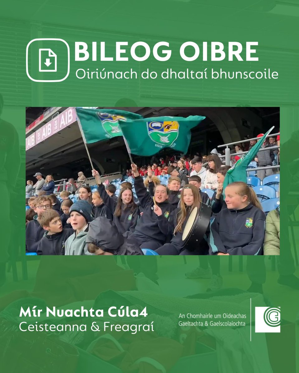 Foghlaim TG4 tweet media