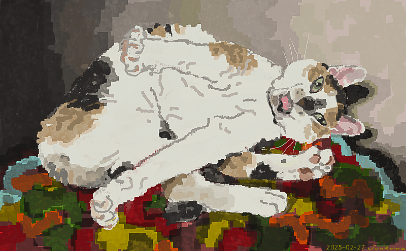 「ねこ」|junkumaのイラスト