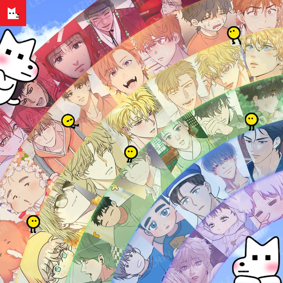 Stories may change. Faces may differ. ​
But love? 𝐀𝐥𝐰𝐚𝐲𝐬 love. ❤️🧡💛💚💙💜​

Let your love speak 𝘓𝘖𝘜𝘋𝘌𝘙!! 📢​
🌈✨​tinyurl.com/44am66nw

#HappyPride #LezhinUS #LezhinComics #blcomics