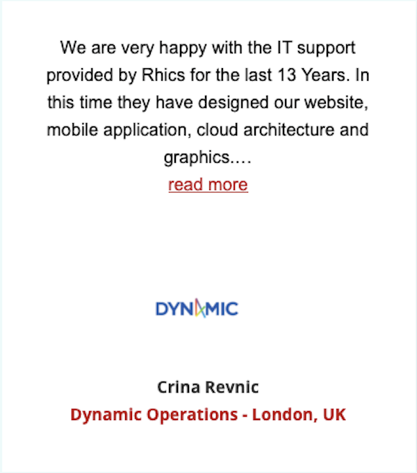 RhicsTech's tweet image. Every business has a story and we help make it a success.
From websites to cloud support and cybersecurity, we give entrepreneurs the tools to grow, protect their customers, and serve their communities. We’ve helped over 200 businesses simplify, secure, and scale their tech.