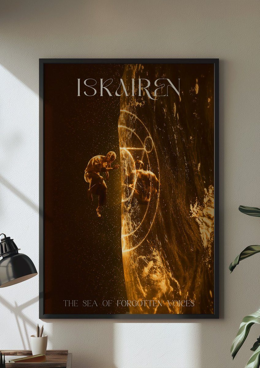 enjinstudios's tweet photo. What if the sea remembered your name… but you forgot your soul? 🌊✨ #SciFiFantasy #PosterArt #Digitalposter https://t.co/uWZr9lRqnl