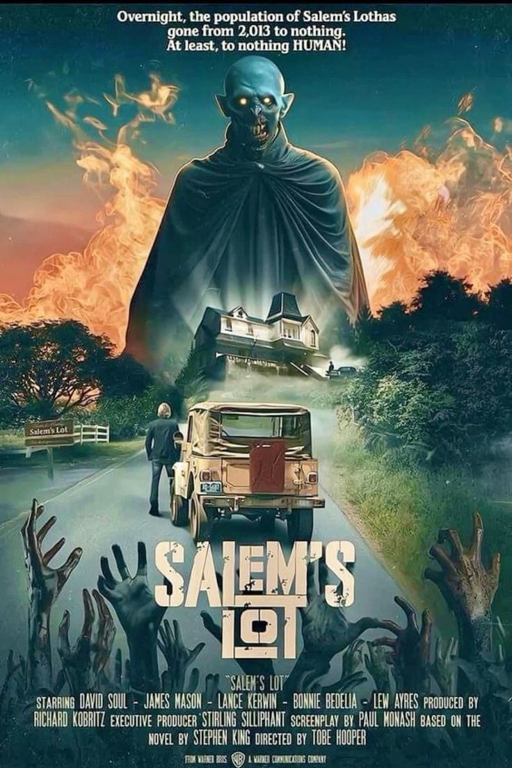 Tom😈Loves❤️Horror😱 (@ilovehorror7) on Twitter photo Salem's Lot (1979)
Producer Richard Kobritz decided to select Tobe Hooper for the director's chair after catching a screening of Hooper's “The Texas Chain Saw Massacre” (1974). Salem's Lot (1979)
Producer Richard Kobritz decided to select Tobe Hooper for the director's chair after catching a screening of Hooper's “The Texas Chain Saw Massacre” (1974).