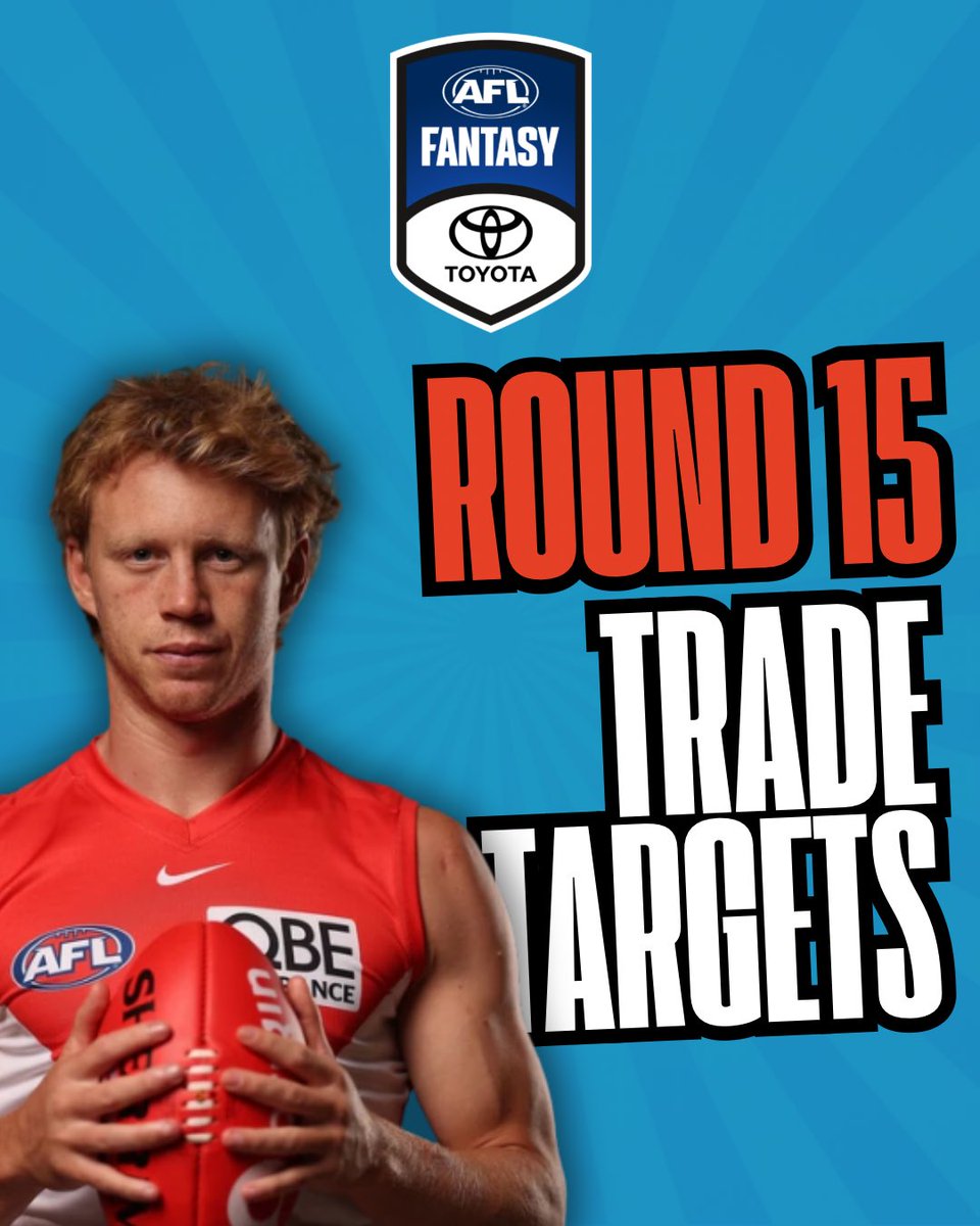 What moves are you making this week in #AFLFantasy?

Here’s MJ’s top 🔟 trade targets!

youtu.be/wstYj6NdPhY?si…