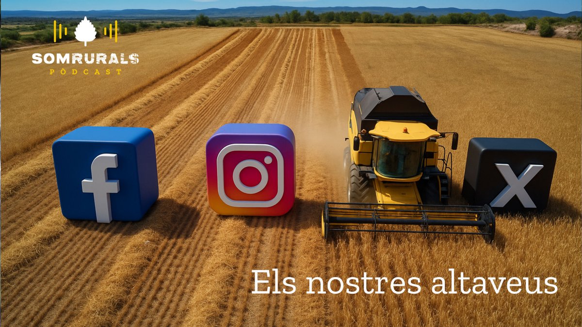 Som Garrigues (@somgarrigues) on Twitter photo Les xarxes són el canal més eficaç per influir l’opinió pública. Descobrim els nostres altaveus (els del món rural) i ens acomiadem fins a la tardor. Que els mesos de calor us siguin lleus!: open.spotify.com/episode/1fzERp…
Amb <a href="/PostureigLleida/">Postureig de Lleida</a> <a href="/EsmorzarsLleida/">Esmorzars De Forquilla.Cat</a> @pagesosgps <a href="/evooeasy/">Evooeasy</a> Les xarxes són el canal més eficaç per influir l’opinió pública. Descobrim els nostres altaveus (els del món rural) i ens acomiadem fins a la tardor. Que els mesos de calor us siguin lleus!: open.spotify.com/episode/1fzERp…
Amb <a href="/PostureigLleida/">Postureig de Lleida</a> <a href="/EsmorzarsLleida/">Esmorzars De Forquilla.Cat</a> @pagesosgps <a href="/evooeasy/">Evooeasy</a>