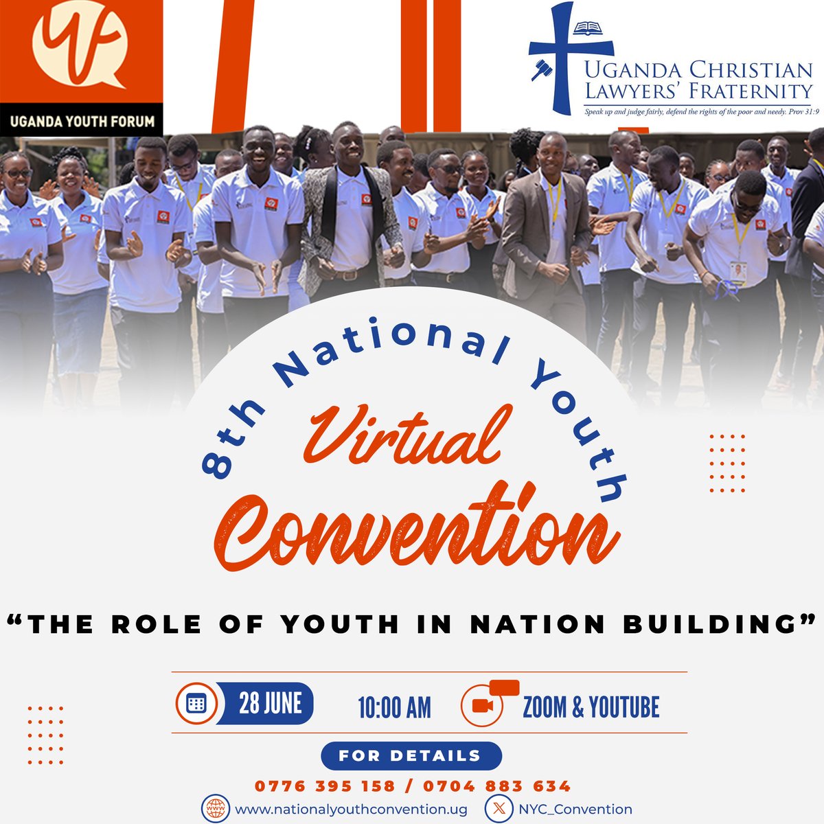 UgYouthForum's tweet image. The 8th #NationalYouthConvention