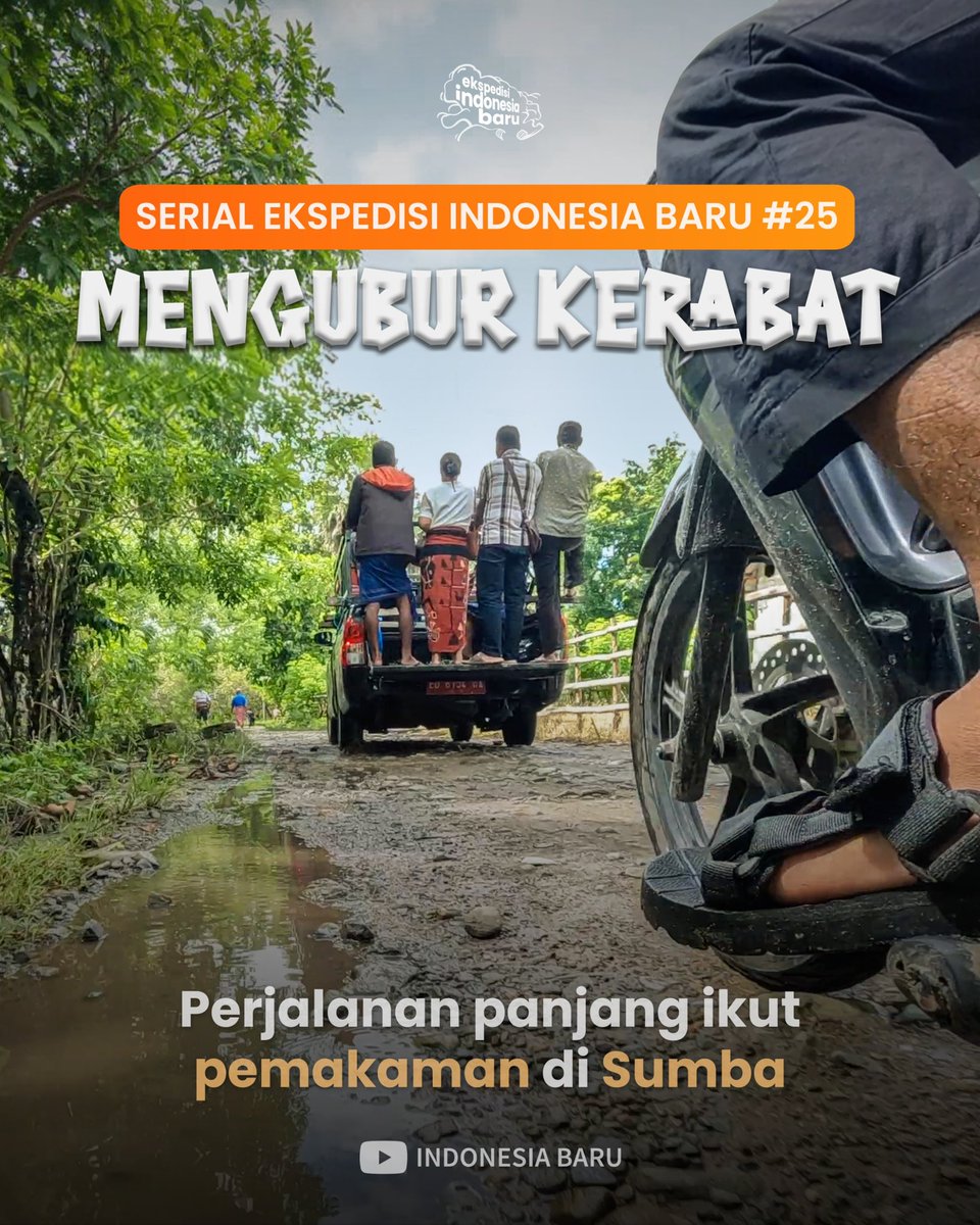 Ketika seseorang meninggal, keluarga besar berunding: Siapa yang akan mengurus anak/istri mendiang.

Keluarga istri: "Kalau diizinkan (kami urus) itu kebahagiaan. Kalau tidak, itu jadi kebersamaan kedua keluarga" 🥹😍

Episode 25 - Ekspedisi Indonesia Baru
youtu.be/wk-iuO_eXnI?si…