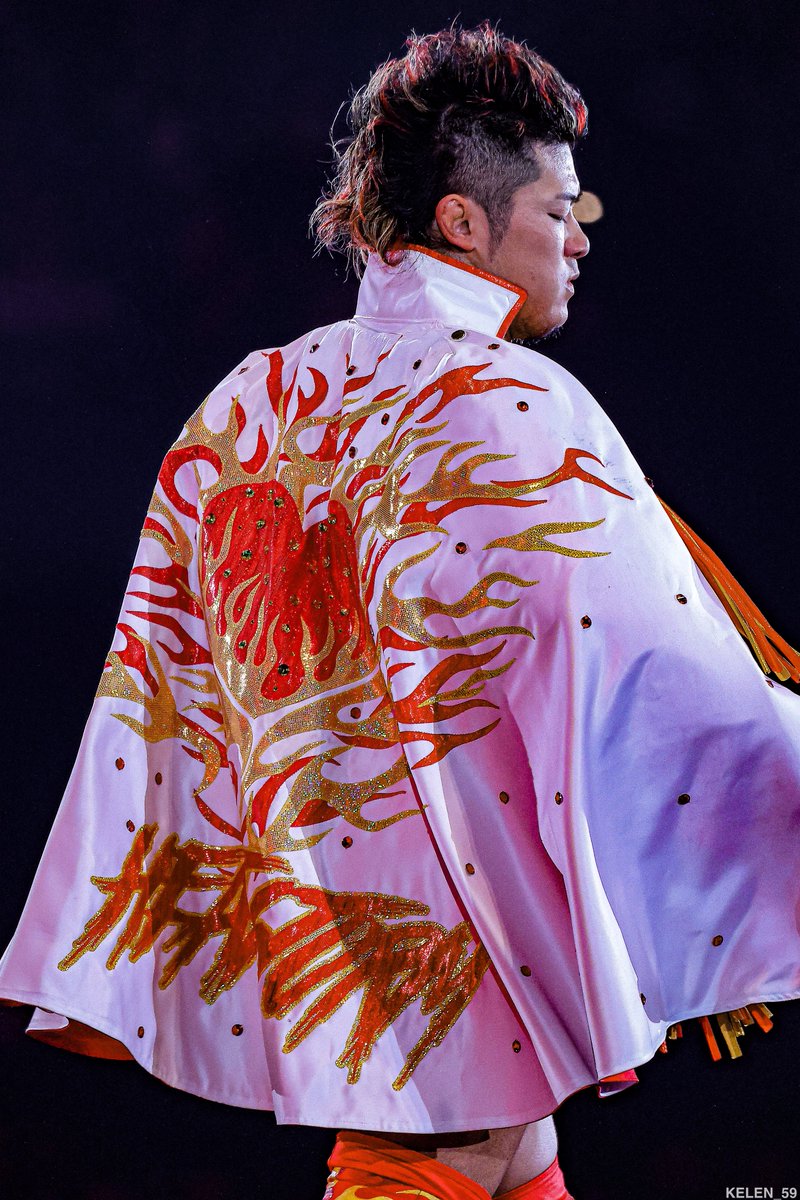 kelen_59's tweet image. ❤️‍🔥

2025.06.15 大阪城ホール
#njpw #njdominion 
#上村優也