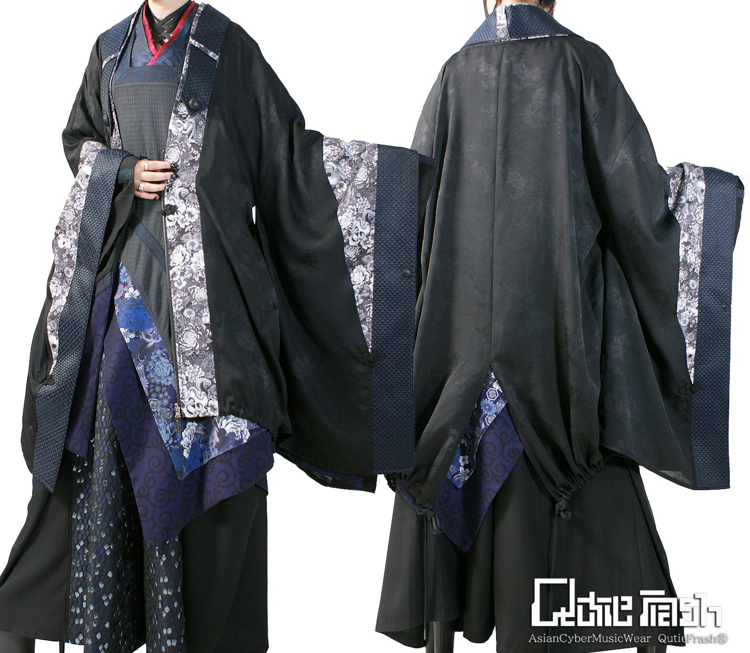 楽天市場】【中古】Qutie Frash / アシメ着物ロングカーディガン