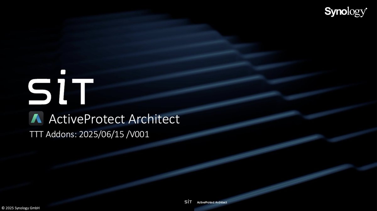 Nothing like an all-day #Synology training session and certification to start a week!

#SIT #ActiveProtect #APM #DataProtection #DP7400