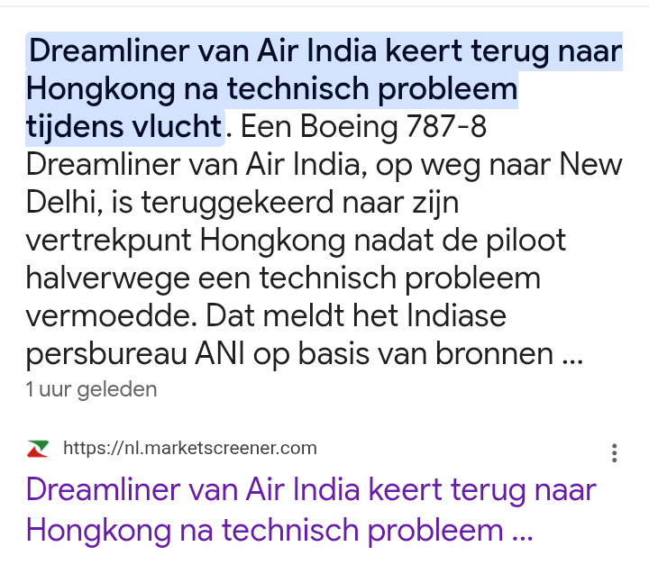 Cor10792734's tweet photo. Vliegen is levensgevaarlijk door tekort (geschoold) personeel, ongebreidelde groei liegvaart, hebzucht, wanbeleid.
Weer een Boeing 787 met motoren probleem retour. #KLM en #TUI vliegen ook met #Boeing 787 #fijnevakantie
βοΈπ#stopdeHub #krimpschiphol
#ramp #Boeing #FlyDie ββοΈβ https://t.co/ydcMhE7IYM